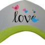 GORRA FRENTE BLANCO AMARILLO NEON