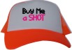 GORRA FRENTE BLANCO NARANJA NEON
