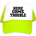 GORRA FRENTE BLANCO VERDE NEON